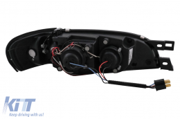 Fari Angel Eyes per Subaru Impreza I GM, GC, GF 05.1993-2000 neri-image-6105577