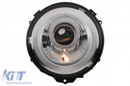 Fari Bi-Xenon OEM Look per Mercedes Classe G W463 05-17 cromati-image-5990038