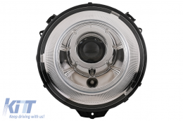 Fari Bi-Xenon OEM Look per Mercedes Classe G W463 05-17 cromati-image-6066937