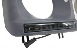 Fari Coperture LED DRL Luci diurne per Mercedes Classe G W463 1989-2012 G65 Look-image-6017524