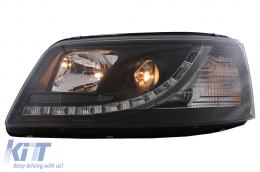 Fari Dayline LED per VW Transporter T5 2010-2015 Luce Lampadina Xenon Look--image-6073397