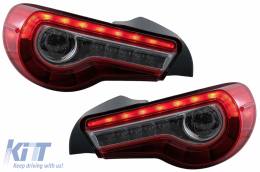 Fari Fanale posteriore LED per Toyota 86 12-19 Subaru BRZ 12-18 Scion FR-S 13-16-image-6069297