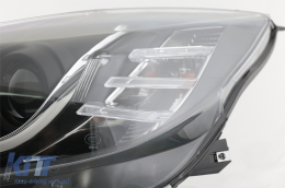 Fari Fanali per Opel Insignia 2008-2012 LED DRL Luci di marcia diurna Nero-image-65578