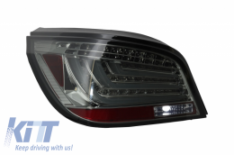 Fari Fanali posteriori LED per BMW Serie 5 E60 2003-2007 Luce Proiettore Fumo-image-6033787