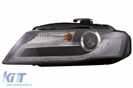 Fari Fanali Xenon Luce Diurna LED DRL per AUDI A4 B8 8K 08-11 Facelift Look-image-6074787