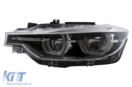 Fari Full LED Angel Eyes per BMW 3er F30 F31 Berlina Touring 2011+ per LED-image-6002794