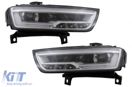 Fari Full LED per Audi Q3 8U Facelift 14-17 Conversione da Xenon a LED-image-6102738