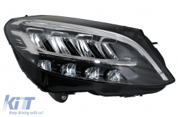 Fari Full LED per Mercedes Classe C W205 S205 2019+ LHD-image-6075590