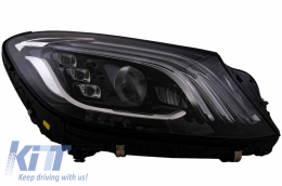 Fari Full LED per MERCEDES Classe S W222 Maybach X222 13-17 Luce Facelift Look-image-6058777