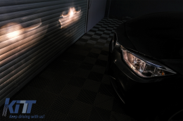 Fari LED DRL Angel Eyes per BMW Serie 3 F30 F31 2011-2015 Luci con proiettore-image-6088316