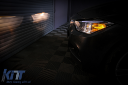 Fari LED DRL Angel Eyes per BMW Serie 3 F30 F31 2011-2015 Luci con proiettore-image-6088320