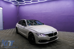 Fari LED DRL Angel Eyes per BMW Serie 3 F30 F31 2011-2015 Luci con proiettore-image-6089122