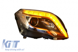 Fari LED DRL per Mercedes GLK X204 13-15 Facelift Design-image-6002812