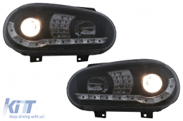 Fari LED DRL per VW Golf IV 4 Cabrio Hatchback Variant 09.97-09.03-image-6094001