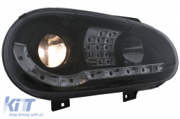 Fari LED DRL per VW Golf IV 4 Cabrio Hatchback Variant 09.97-09.03-image-6094002