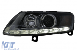 Fari LED Luci Diurna per Audi A6 4F C6 2008-2011 Facelift Design Xenon-image-6103540