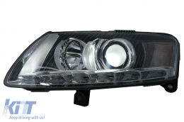 Fari LED Luci Diurna per Audi A6 4F C6 2008-2011 Facelift Design Xenon-image-6103549