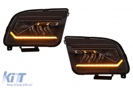 Fari LED per Ford Mustang V Pre-Facelift 2005-2009 Luci Svolta Dinamiche Headlights-image-6107203