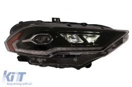 Fari LED per Ford Mustang VI Facelift 2018-2023 neri Dual Projector Dynamic-image-6107440