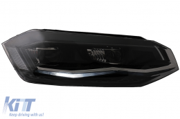 Fari LED per VW Polo AW MK6 2018-2020 Dynamic Sequenziale Segnale Luci di svolta-image-6082614