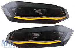 Fari LED per VW Polo AW MK6 2018-2020 Dynamic Sequenziale Segnale Luci di svolta-image-6082620