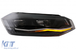 Fari LED per VW Polo AW MK6 2018-2020 Dynamic Sequenziale Segnale Luci di svolta-image-6082621