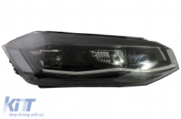 Fari LED per VW Polo AW MK6 2018-2020 Dynamic Sequenziale Segnale Luci di svolta-image-6082625