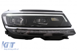 Fari LED per VW Tiguan II Mk2 16-19 R-Line Matrix Look Sequenziale Dinamico-image-6040230