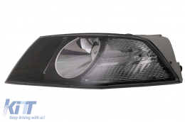 Fari Luce per Skoda Octavia II 2004-2008 Lampada Nero-image-6078913