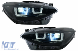 Fari Osram LEDriving Full LED per BMW Serie 1 F20 F21 11-15 Indicatori dinamici a specchio-image-6068069