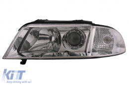 Fari per Audi A4 B5 Facelift 1999-2000 Cromati Avant Limousine Headlights-image-6099093