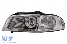 Fari per Audi A4 B5 Facelift 1999-2000 Cromati Avant Limousine Headlights-image-6099095