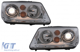 Fari per VW Bora 09.1998-07.2005 Luce Cromati-image-6093507