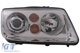 Fari per VW Bora 09.1998-07.2005 Luce Cromati-image-6093516