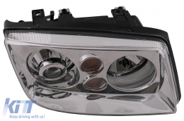 Fari per VW Bora 09.1998-07.2005 Luce Cromati-image-6093520