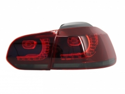 Fari per VW Golf 6 VI 08-13 Golf 7 3D LED DRL Fanali posteriori LED R20 Look-image-6021154