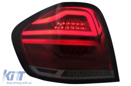 Fari Posteriori FULL LED per Mercedes Classe M W164 05-08 Rosso Fumè-image-6099152