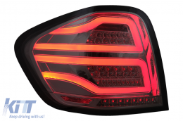 Fari Posteriori FULL LED per Mercedes Classe M W164 05-08 Rosso Fumè-image-6102753