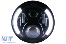 Faro LED per Honda CB250 CB400 CB500 CB1300 Hornet - 250 600 900 VTR250 VTEC400-image-6080587