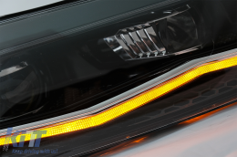 Faros LED para VW Polo AW MK6 2018-2020 Secuencial Dinámico Señal Luces de giro-image-6082622