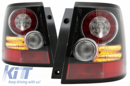 Feux arrière LED & Hayon coffre arrière pour Sport L320 05-11 Autobiography Look--image-6039949