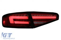 Feux arrière LED pour AUDI A4 B8 12-15 Limousine Feux tournants dynamiques-image-6066915