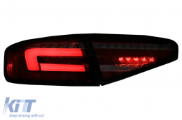 Feux arrière LED pour AUDI A4 B8 12-15 Limousine Feux tournants dynamiques-image-6066916