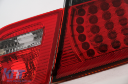 Feux arrière LED pour BMW Série 3 E46 Coupé 2D 98-03 Rouge Noir-image-6066612