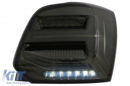 Feux Arrière LED pour VW Polo 6R 6C 11-17 Dynamique Tournant Lumières Vento Look-image-6073710