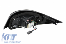 Feux arrières LED pour BMW Série 5 E60 2003-2007 Feu Projecteur Fumée Look-image-6033789