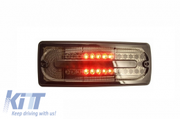 Feux arrières LED pour MERCEDES Benz Classe G W463 1989-2015 Feux Fumé--image-6022307