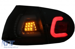 Feux Arrires Full LED pour VW Golf V 504-09 Lamp Style Urbain Noir--image-6067623