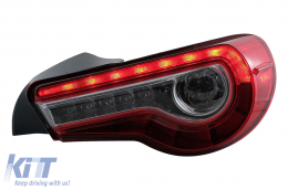 Feux Full LED pour Jeep Wrangler IV JL JLU 18+ RED Dynamic StartUp Lights--image-6068799