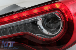 Feux Full LED pour Jeep Wrangler IV JL JLU 18+ RED Dynamic StartUp Lights--image-6068800